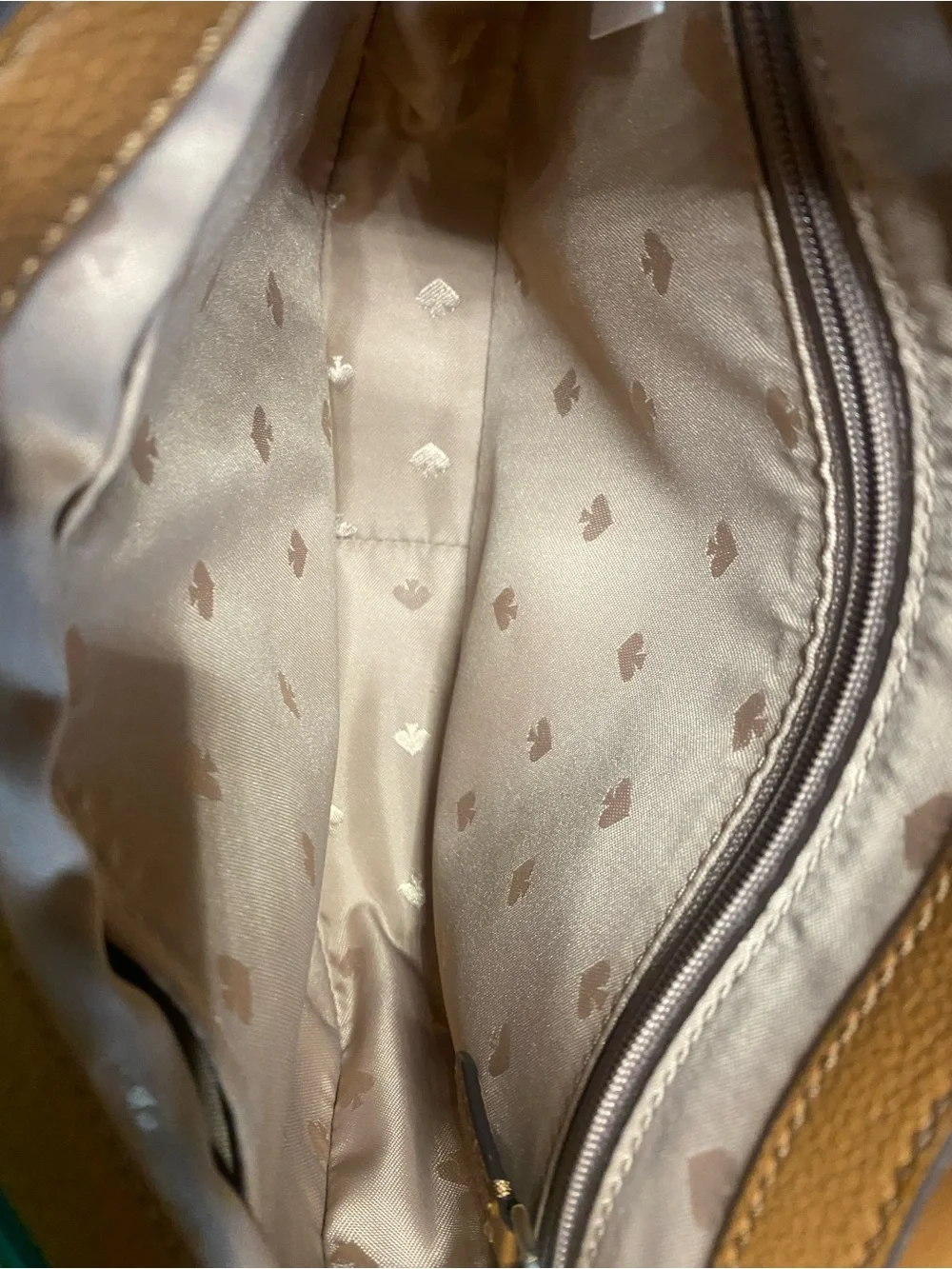 Kate Spade Blake Braun Pebble Brown Saddle Crossbody - Picture 15 of 16